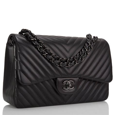 chanel vintage chevron flap bag|chanel flap bag jumbo.